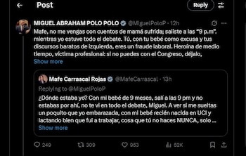 Miguel Polo Polo discutió en
