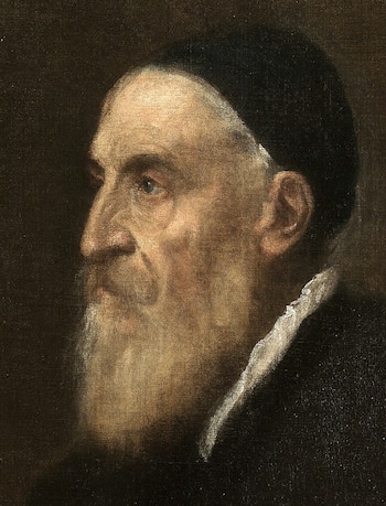 Tiziano, autorretrato. Un bello anciano