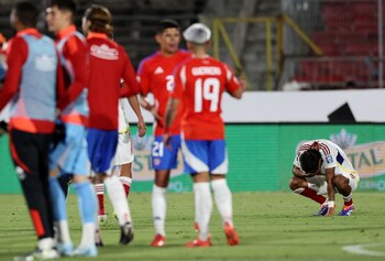Chile vs. Venezuela fue el partido que tuvo más goles en la fecha 12 de las Eliminatorias Sudamericanas - crédito Iván Alvarado / REUTERS
