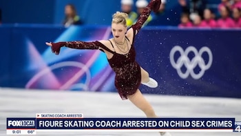 Amber Glenn, medallista olímpica, entrenó