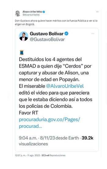 Con ese lacónico mensaje, el