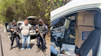 Carro con 30 cajas de cigarrillos de contrabando fue incautado en El Salvador
