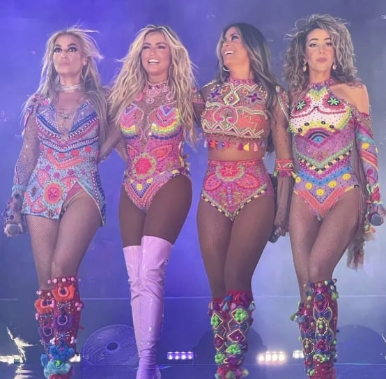 El grupo antes era conocido como Jeans, pero tras su reencuentro en 2015 se cambió por JNS. Foto; IG: @karladiazof.