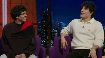 Los Javis en 'Cara al show'. (Atresmedia)