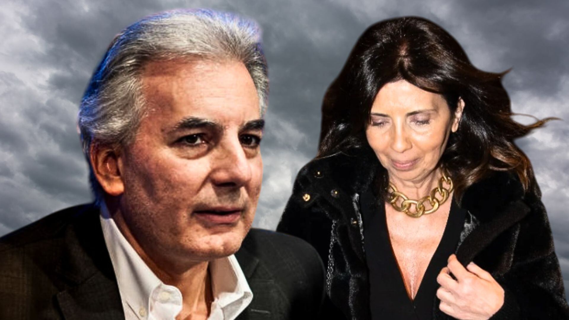 Álvaro Vargas Llosa y Nada Chedid