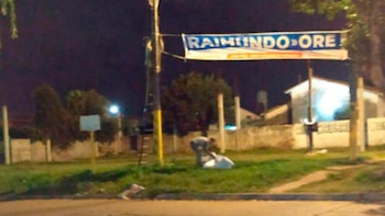 Uno de los afiches involucrados