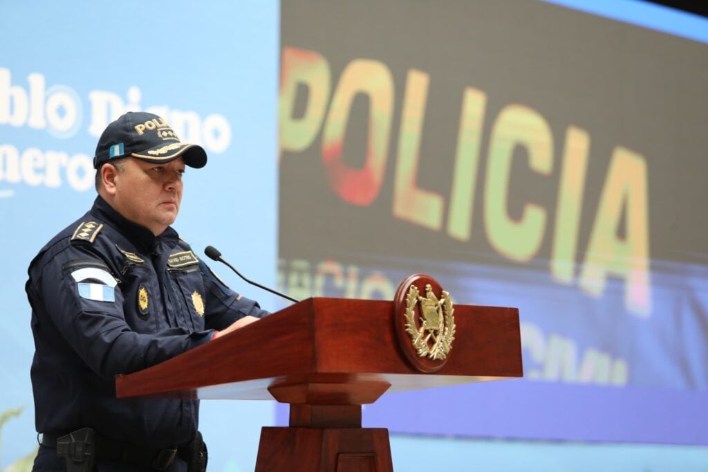 La continuidad de la jefatura policial depende de la resolución del ministro de Gobernación, Marco Antonio Villeda. (Mingob)