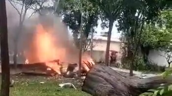 El accidente ocurrió cerca de