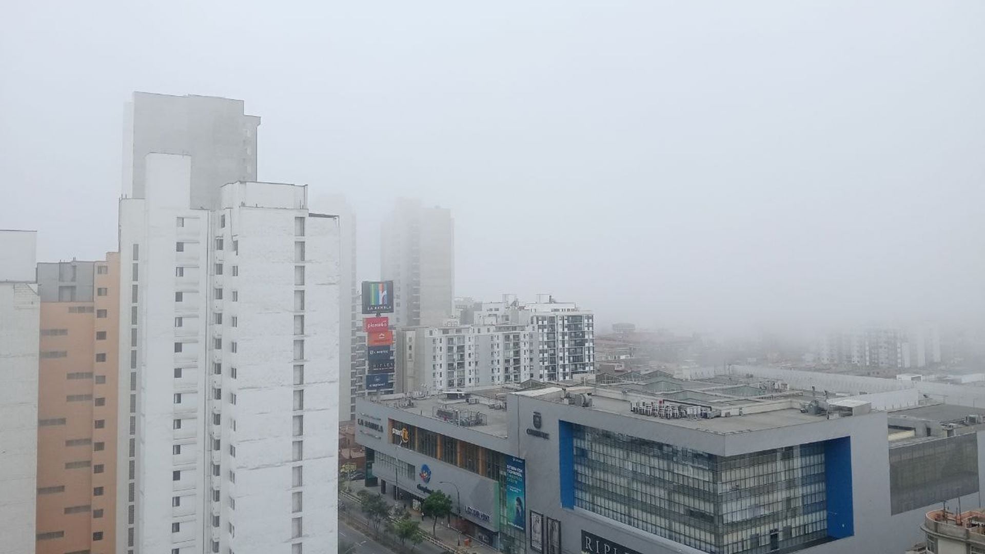 Las mañanas de los últimos días en Lima Metropolitana se han reportado con neblina y cielo cubierto. (Imagen: Senamhi)