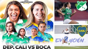 Deportivo Cali vs. Boca Juniors - Semifinal de la Copa Conmebol Libertadores Femenina 2022 / (Twitter: @LibertadoresFEM)