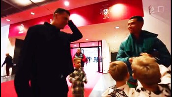 La broma de Cristiano Ronaldo