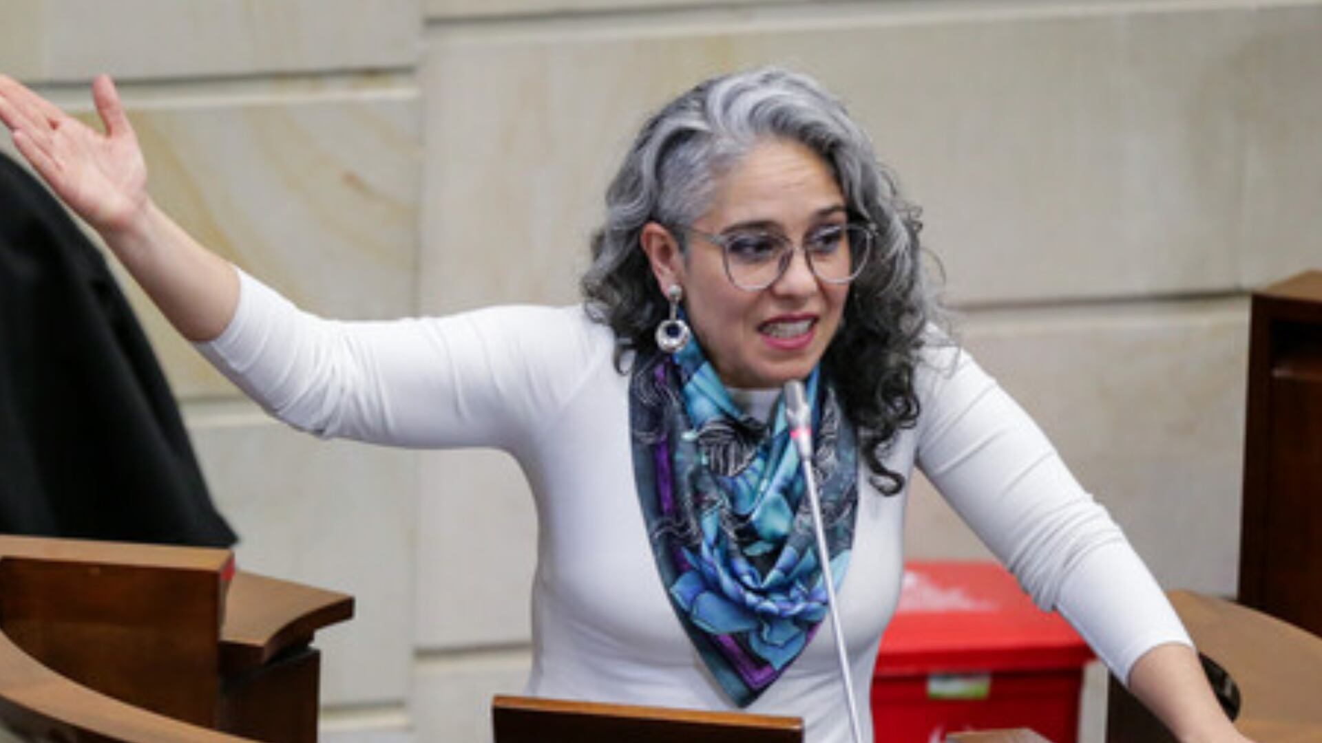 María José Pizarro hizo una invitación para que todos se unan a su campaña - crédito Mariano Vimos/Colprensa