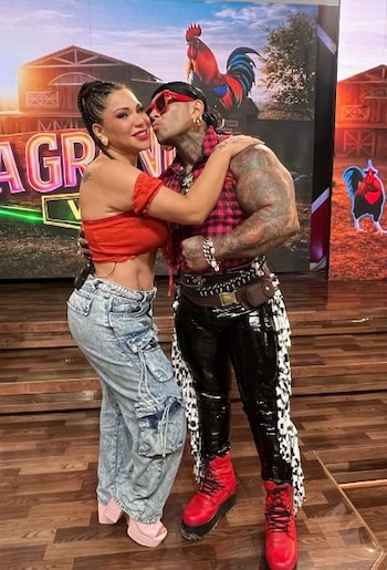 ¿Se acabó la amistad? ‘La Mackyna’ aclara su vínculo con Christian Domínguez tras la controversia familiar. Captura: TikTok.