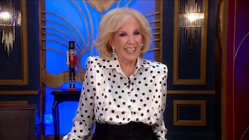 Mirtha eligió un conjunto de