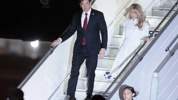 El secretario de Estado de EE UU, Marco Rubio, llegó a Lima como parte de su gira por Sudamérica