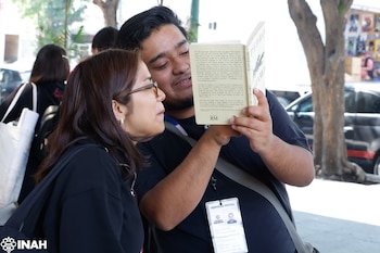 El INAH ofreció un recorrido por bibliotecas acompañado con lectura en voz alta