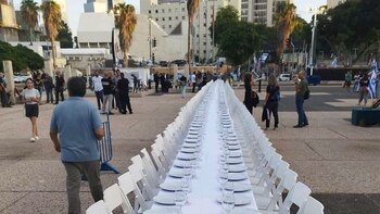 “La mesa de Shabat vacía”: