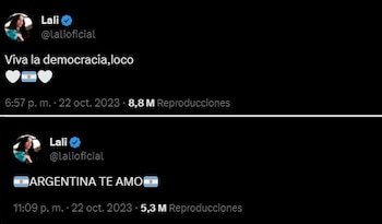 Lali Espósito dejó su opinión