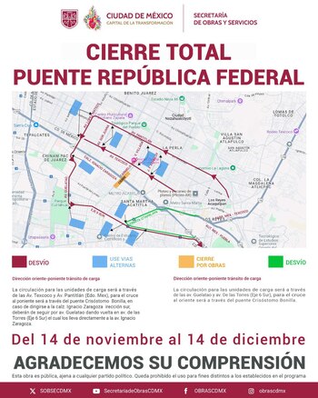 Crédito: X/@SOBSECDMX