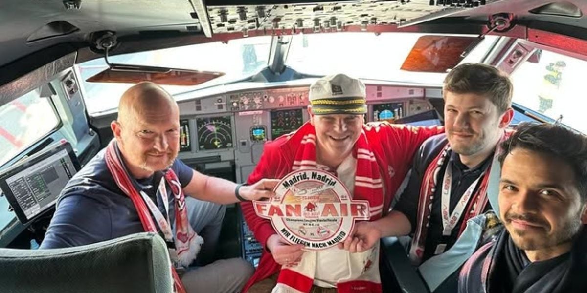 El presidente de la peña, Rudi Grabmeier, destacó que la idea buscaba acercar a los hinchas al equipo sin que el costo fuera una barrera (Facebook/Red Bull Taubenbach)