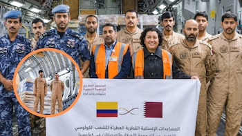 Gobierno de Catar envió 23 toneladas de ayuda humanitaria a Colombia para apoyar con reconstrucción tras terremoto