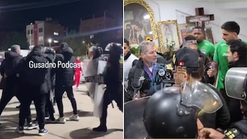 Entrenadores de Cienciano y Comerciantes Unidos casi se van a las manos y la policía tuvo que intervenir en las afueras del estadio