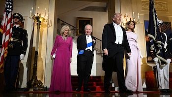 La lista completa de invitados a la cena de Estado de Trump con Carlos y Camila