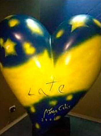 La sugestiva foto que publicó