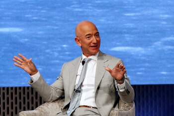 Jeff Bezos, fundador de Amazon,