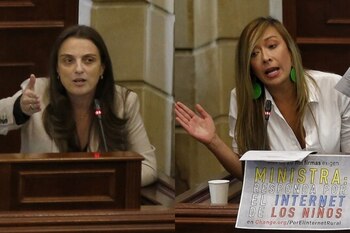 Karen Abudinen y Katherine Miranda