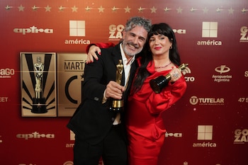 Leonardo Sbaraglia y Griselda Siciliani,