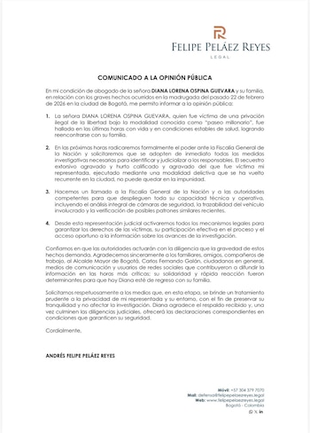 El abogado penalista Andrés Felipe