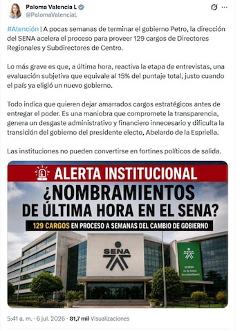crédito @PalomaValenciaL/X