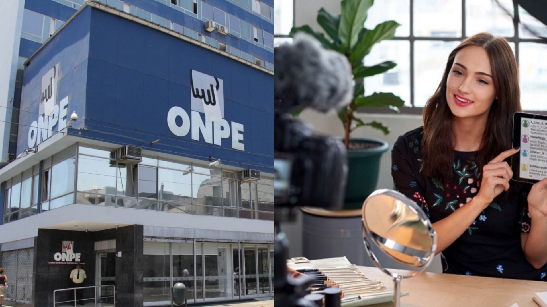 ONPE exige 100 mil seguidores a influencers y otros estrictos requisitos para que difundan franja electoral. (Foto composición: Infobae Perú/Agencia Andina)