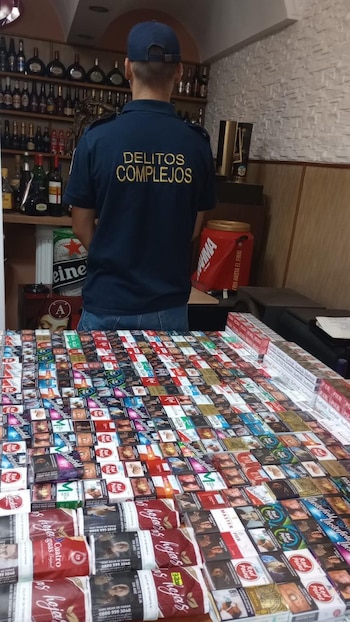 Los cigarrillos tenían envoltorios truchos