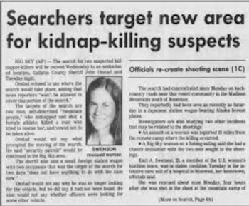 Kari Swenson estuvo cautiva durante