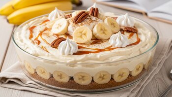 Postre de plátano bajo en azúcar: la receta fácil, cremosa y perfecta para disfrutar sin culpa