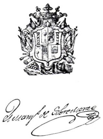 Virrey Sobremonte escudo.