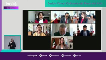 INAI informó que no cuenta