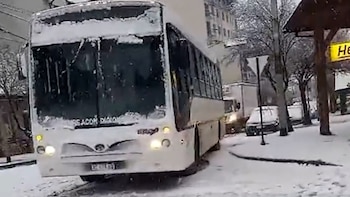 Nevadas en Bariloche y Mendoza