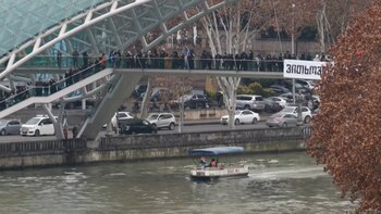 La cadena humana se extendió