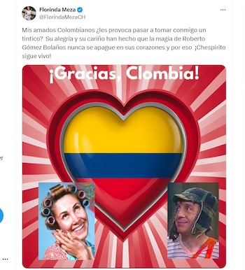 Florinda Meza habría confirmado el