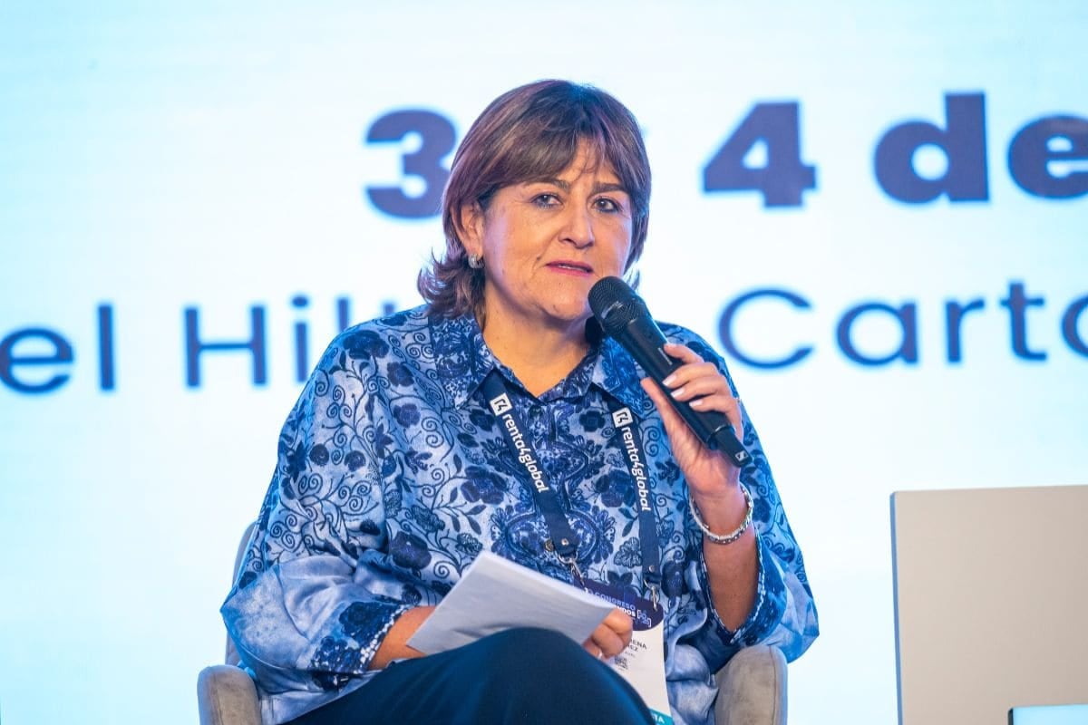 María Lorena Gutiérrez es la presidenta del Grupo Aval, el conglomerado financiero más grande de Colombia - crédito Asofondos