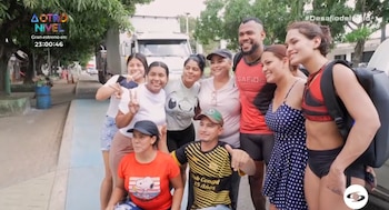 Las fotografías hicieron parte del