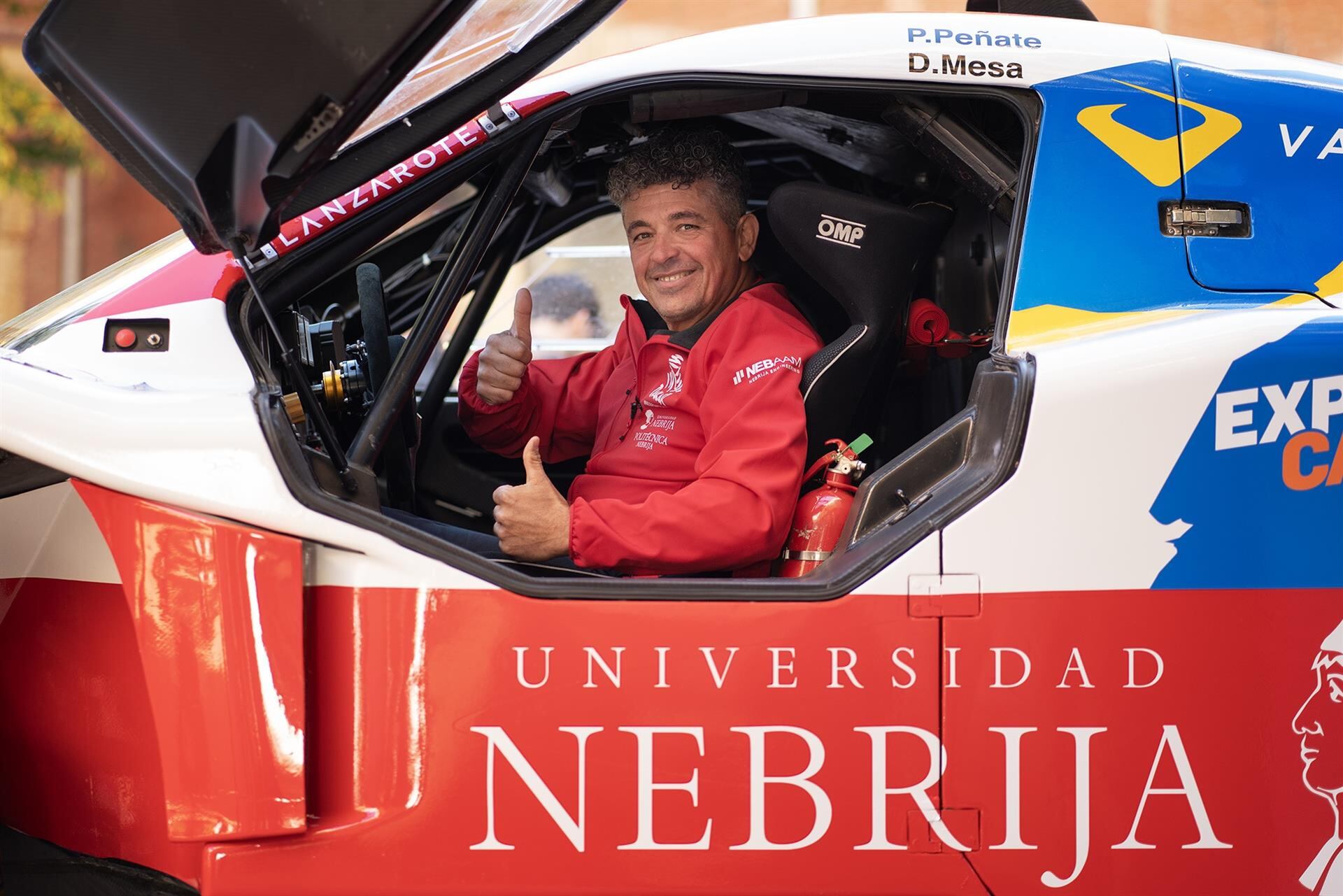 La Universidad Nebrija regresa al Dakar 2026 junto al piloto Pedro Peñate