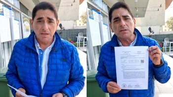 Carlos Álvarez denunció las amenazas