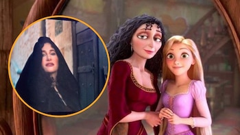 Kathryn Hahn desata la euforia como Madre Gothel en el primer vistazo al live-action de “Enredados”