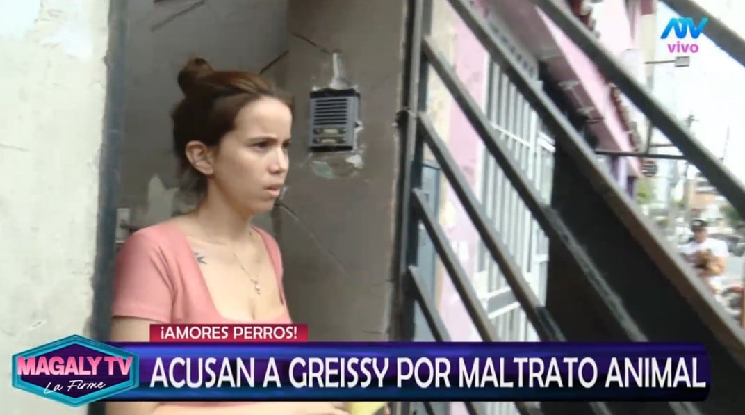 Greissy Ortega enfrenta acusaciones de presunto maltrato animal: vecinos difunden videos y audios. Captura: Magaly TV La Firme.