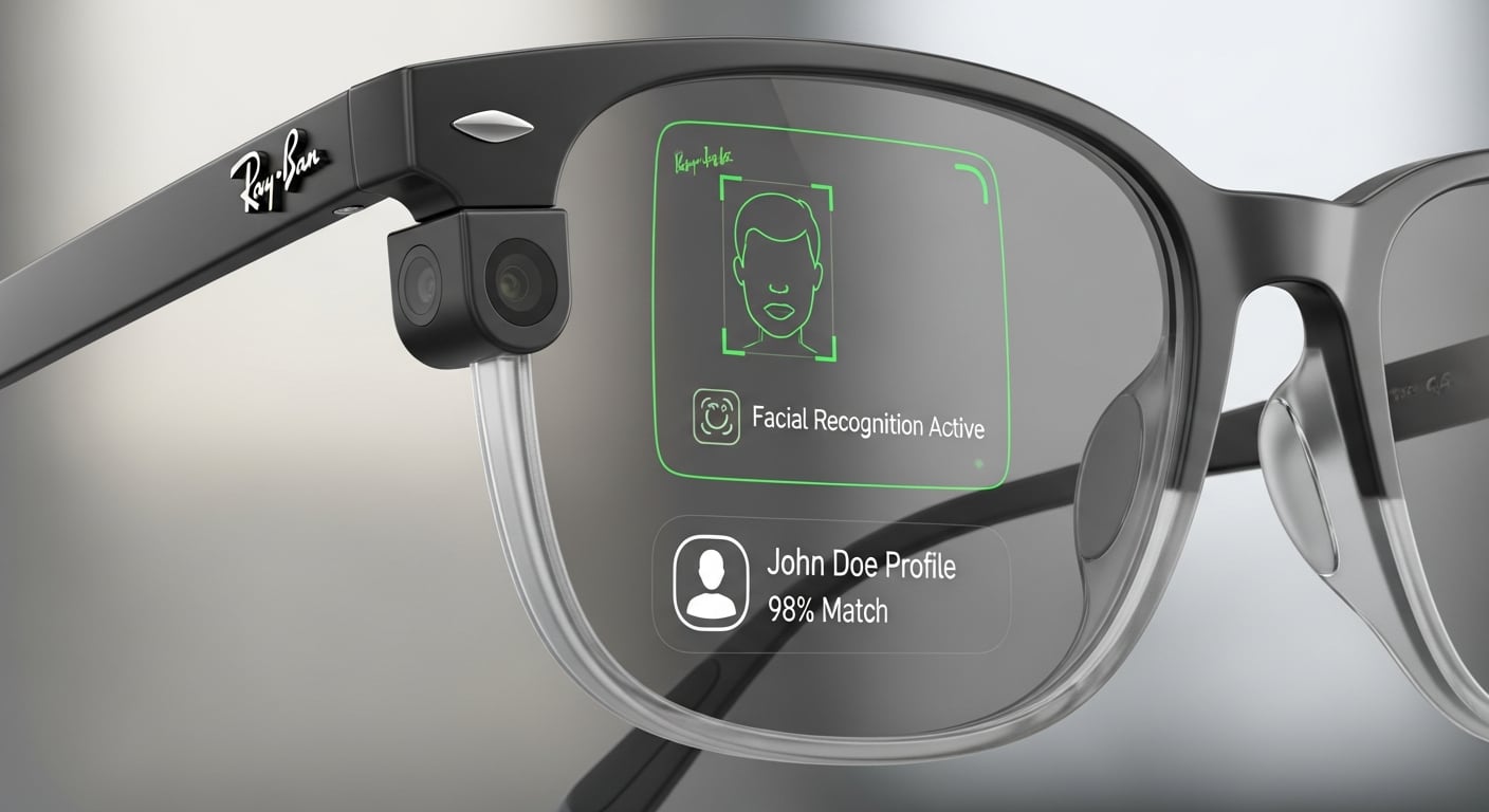 Centros de fusión del DHS advirtieron que algunas gafas inteligentes pueden incorporar inteligencia artificial y reconocimiento facial para identificar a oficiales. (Imagen Ilustrativa Infobae)