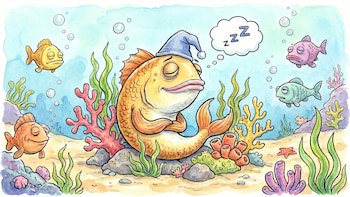 Por qué los peces no cierran los ojos al dormir: la evolución es la responsable